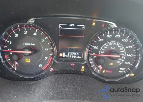 2018 Subaru Wrx Premium z USA, uszkodzony, nr VIN JF1VA1C63J9818169